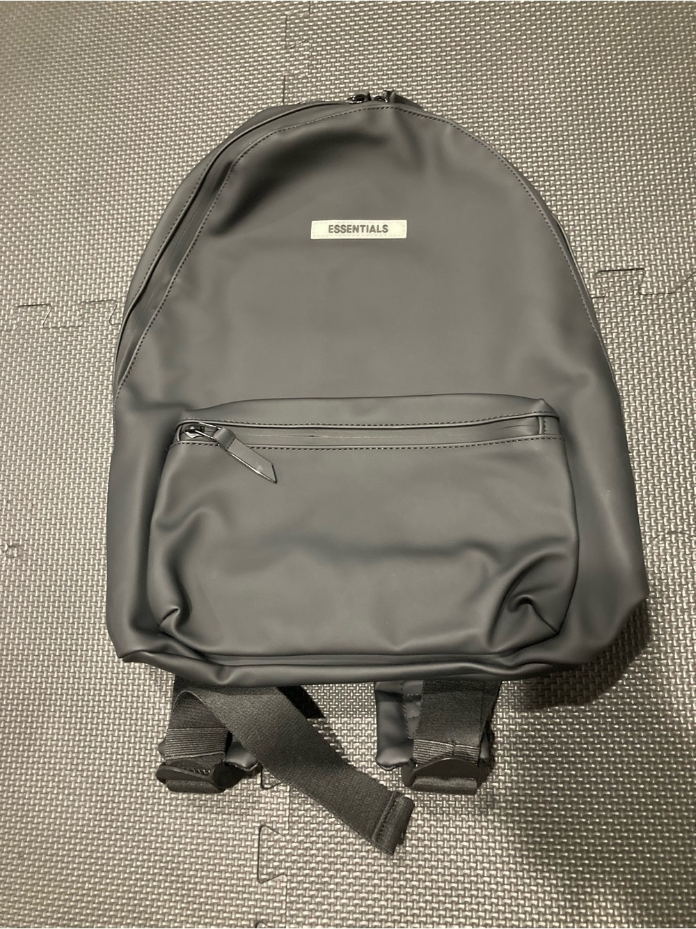 ESSENTIALS Black Backpack